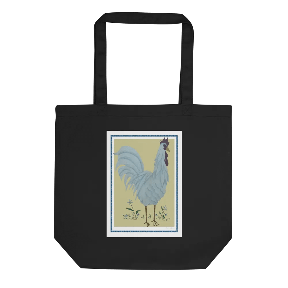 Eco Friendly Tote Bag with Chicken and Yellow Background product image (1)