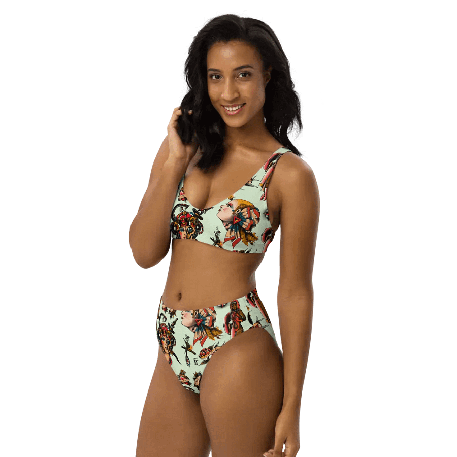 Landlubber Lewy’s Tattoo Flash Bikini Set product image (10)
