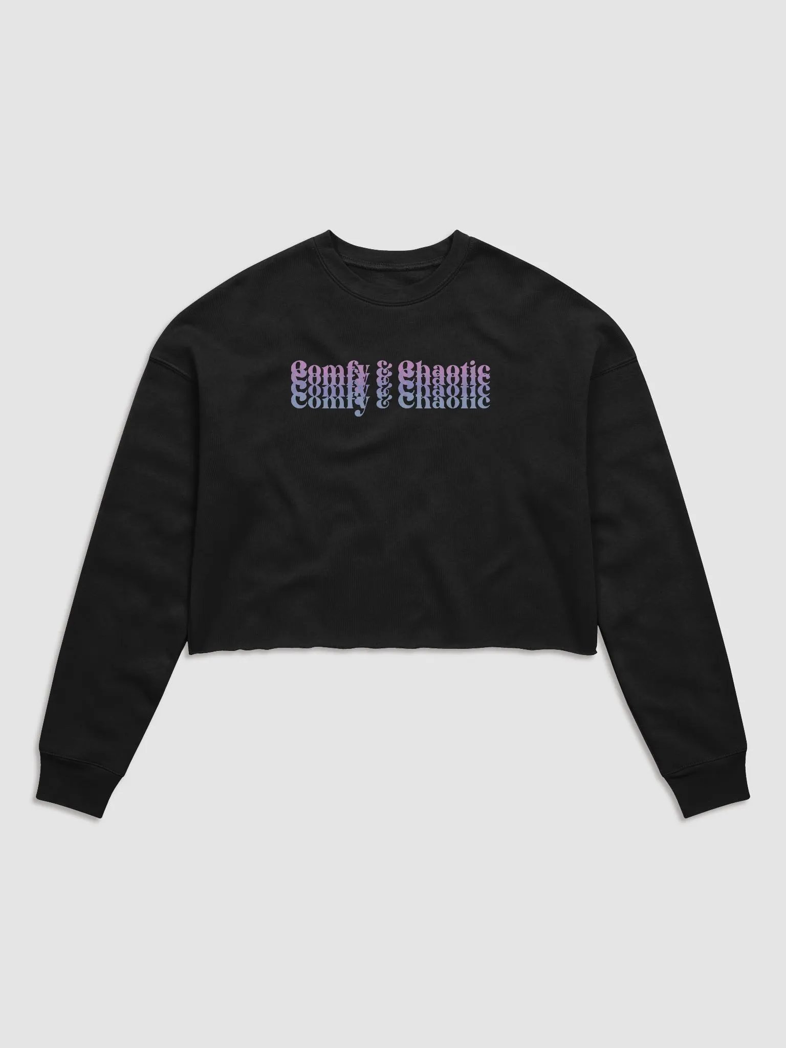 Comfy & Chaotic Cropped Sweater product image (3)