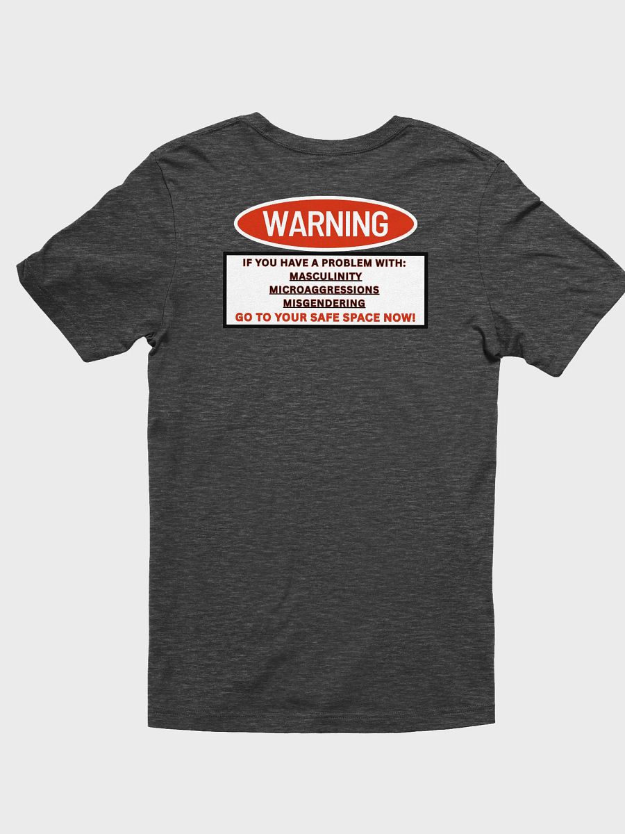 WARNING Tee F/B Print product image (2)