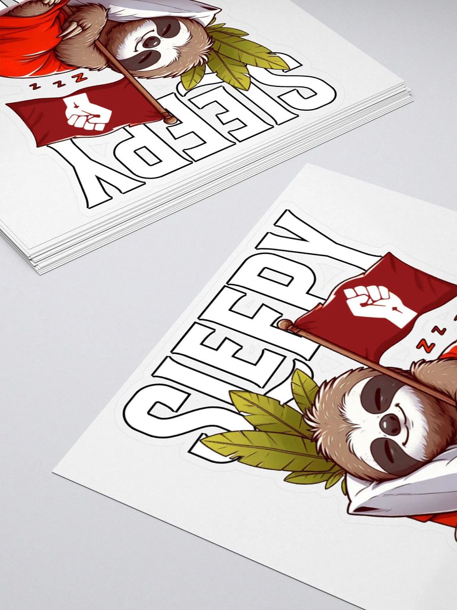 Pris - Sleepy Socialist Sticker product image (10)
