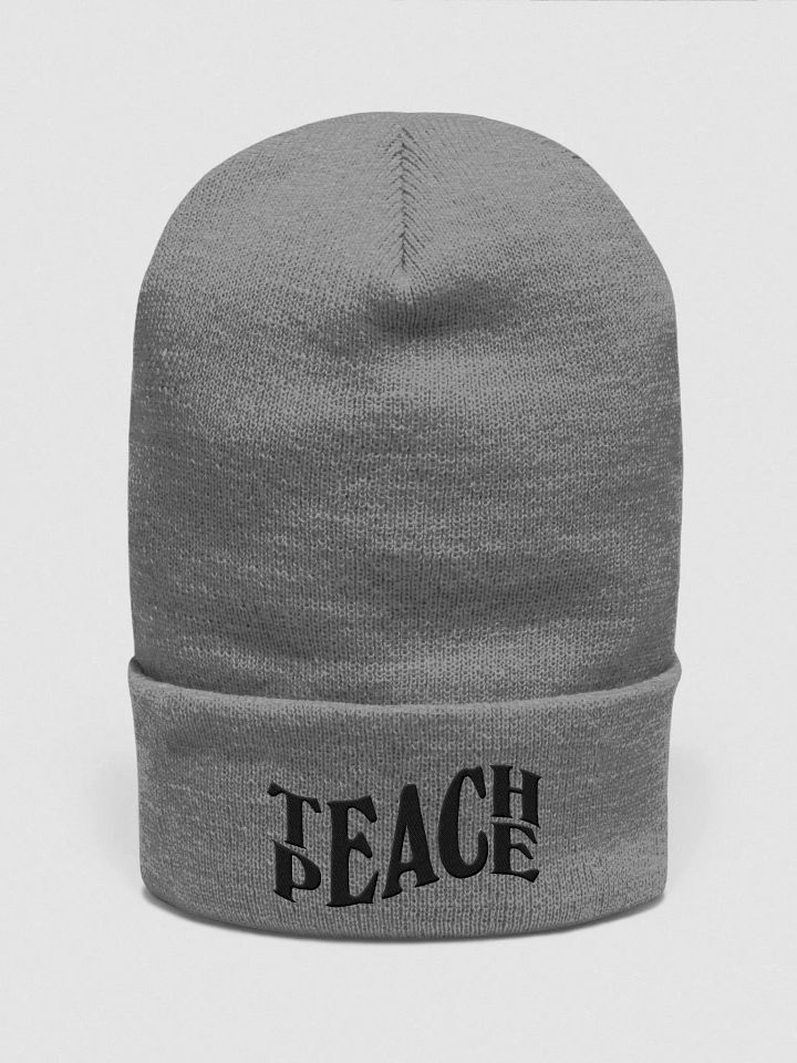 Teach Peace Beanie product image (6)