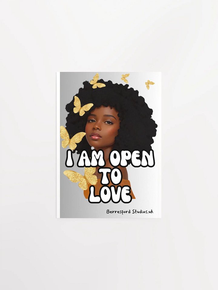 Open to Love Afrocentric Poster product image (3)