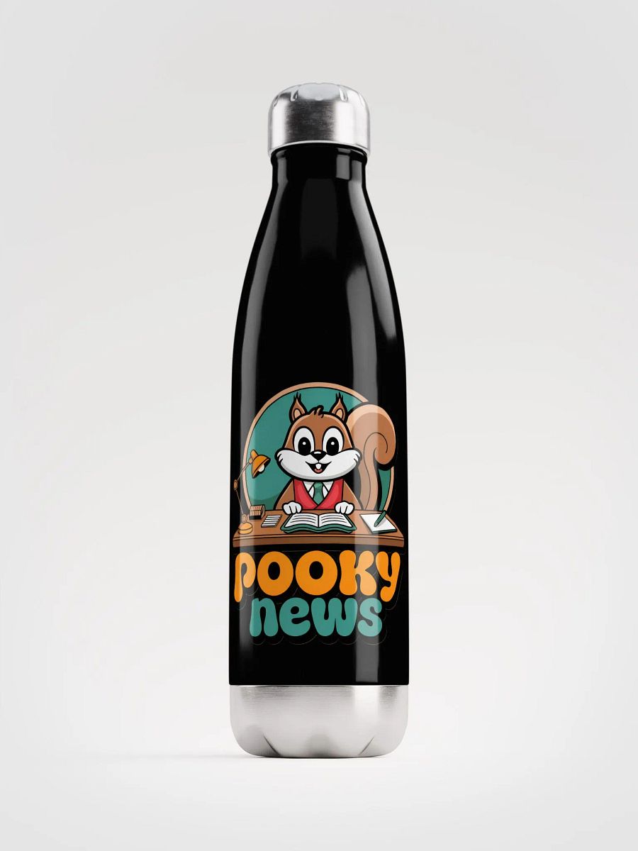 Pooky News Stainless Steel Water Bottle product image (1)
