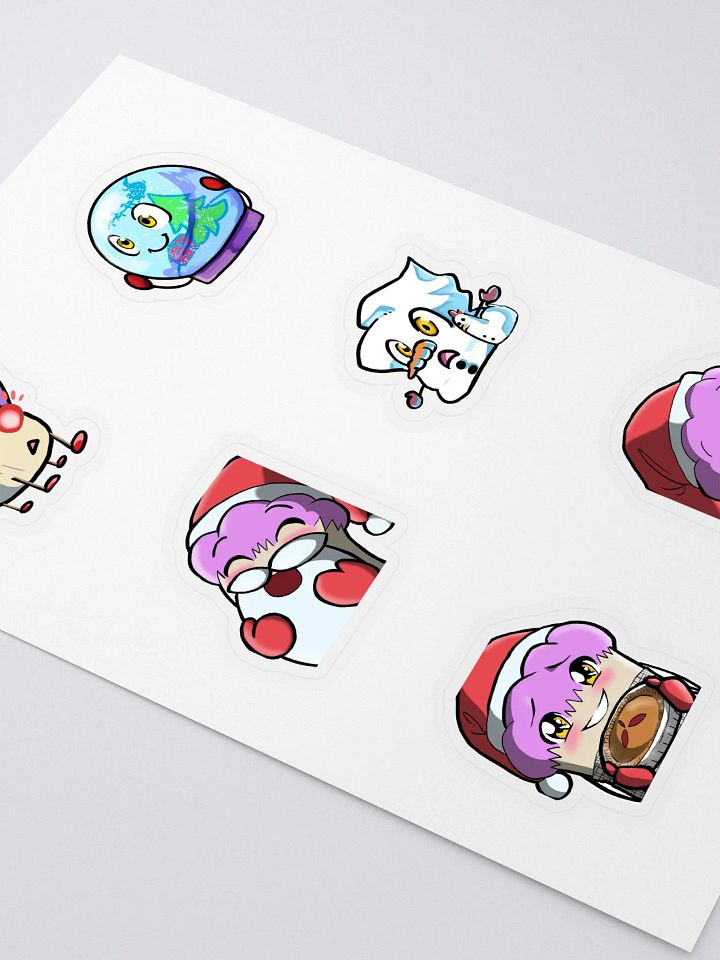 Plum's Nice Christmas Sticker Sheet product image (2)