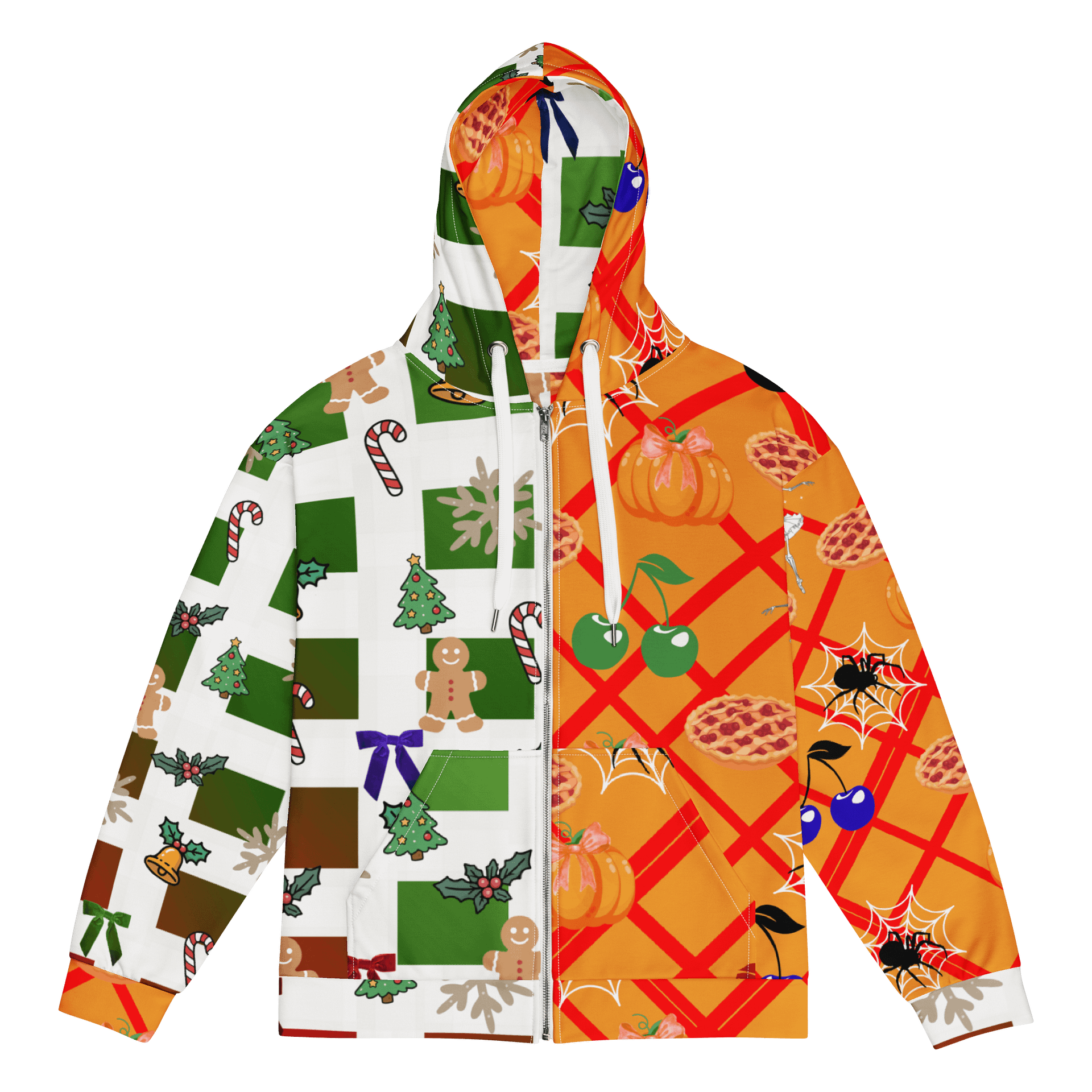 Seasonal Fusion Unisex Zip Hoodie product image (1)