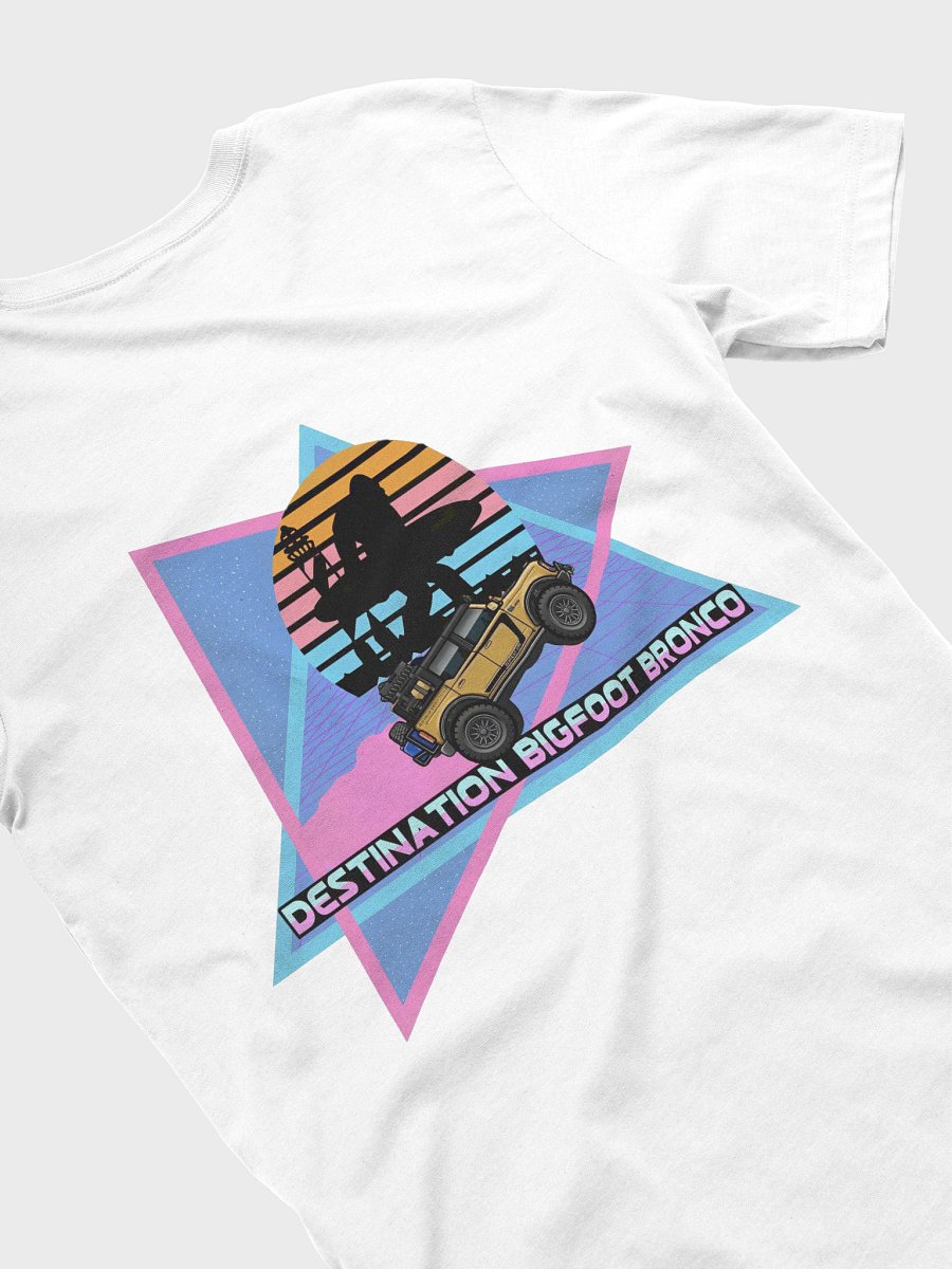 JC Edition Destination Bigfoot Bronco Retro-Inspired T-Shirt (White) product image (4)