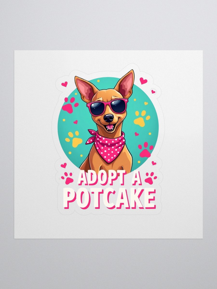 Adopt A Potcake Sticker product image (1)
