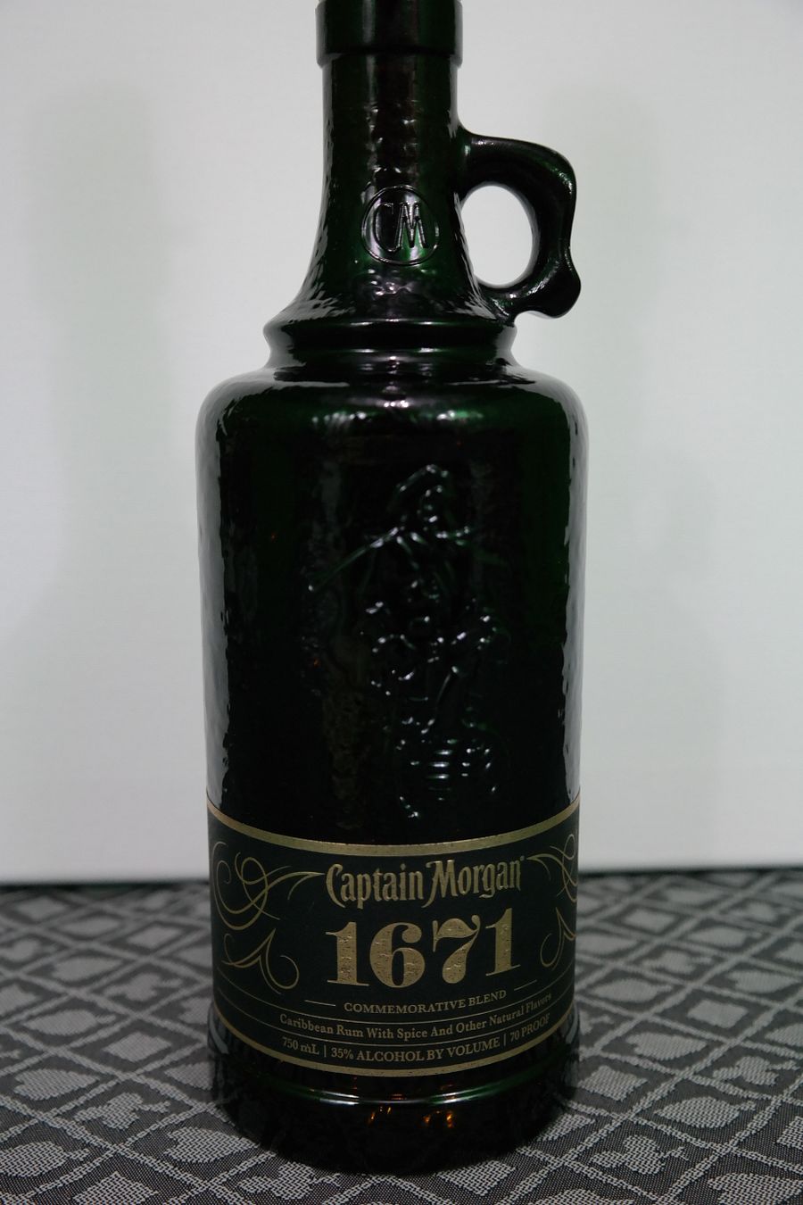 Captain Morgan 1671 Upcycled Bottle Lamp product image (4)
