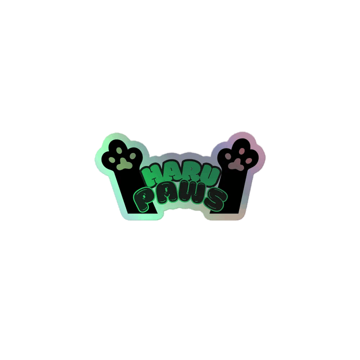 Haru Paws Holographic Sticker Sheet product image (1)