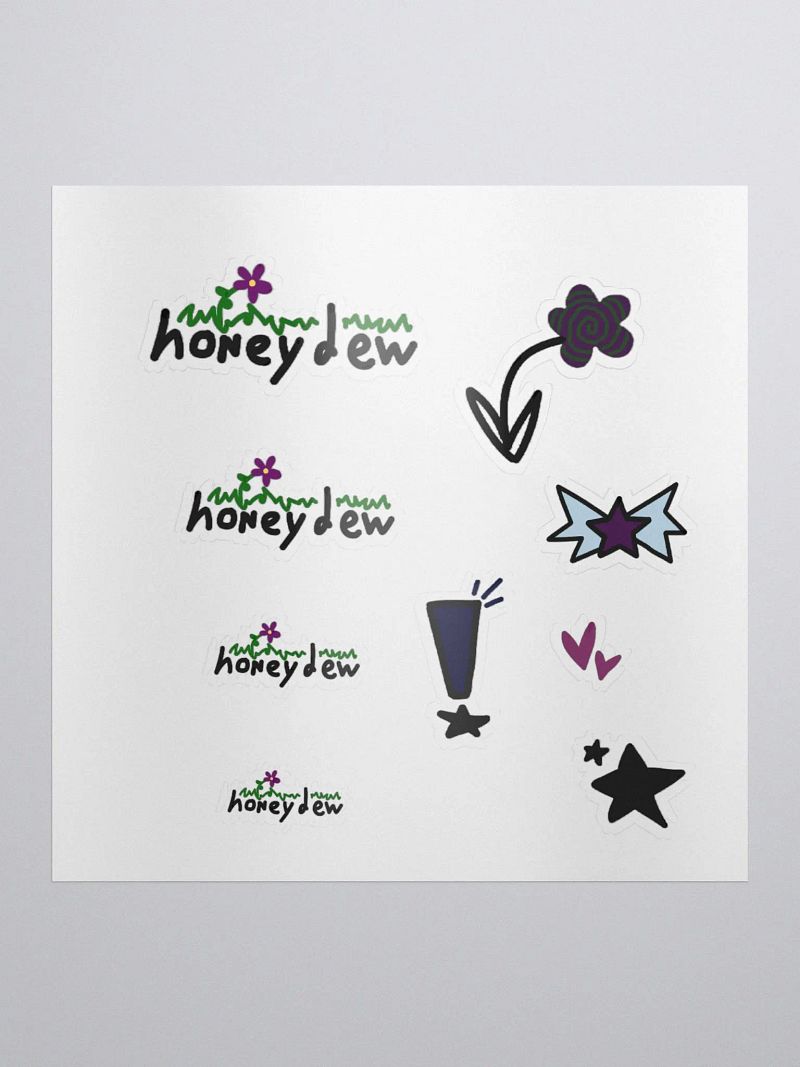 honeydew sticker set