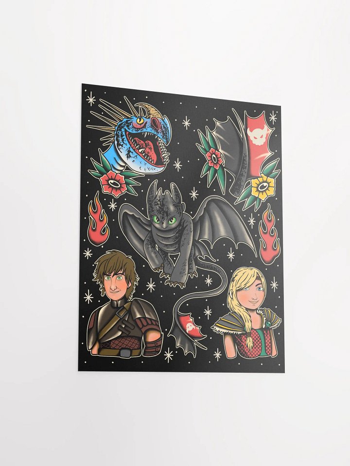 Dragons Flash - Print product image (2)