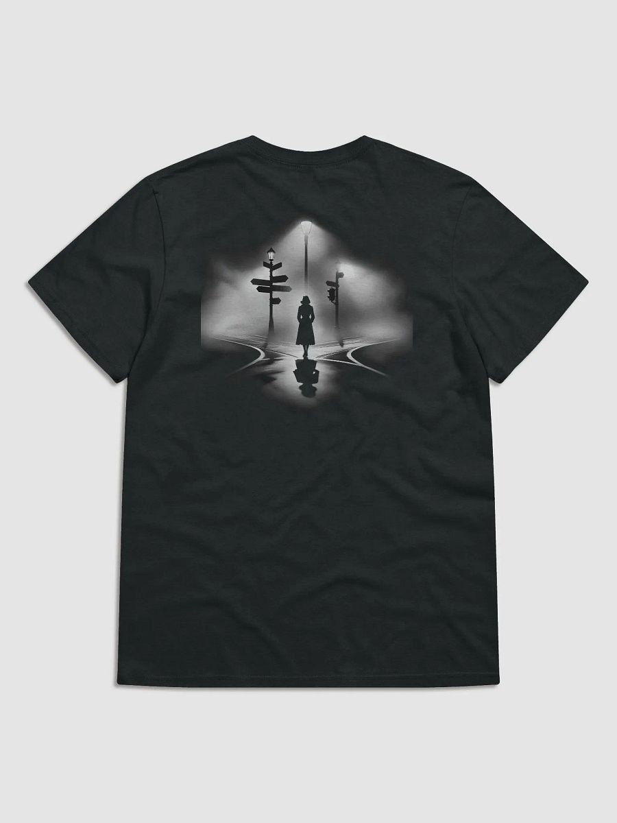 Crossroads of Fate: A Noir Intersection (Womens Tee) product image (1)