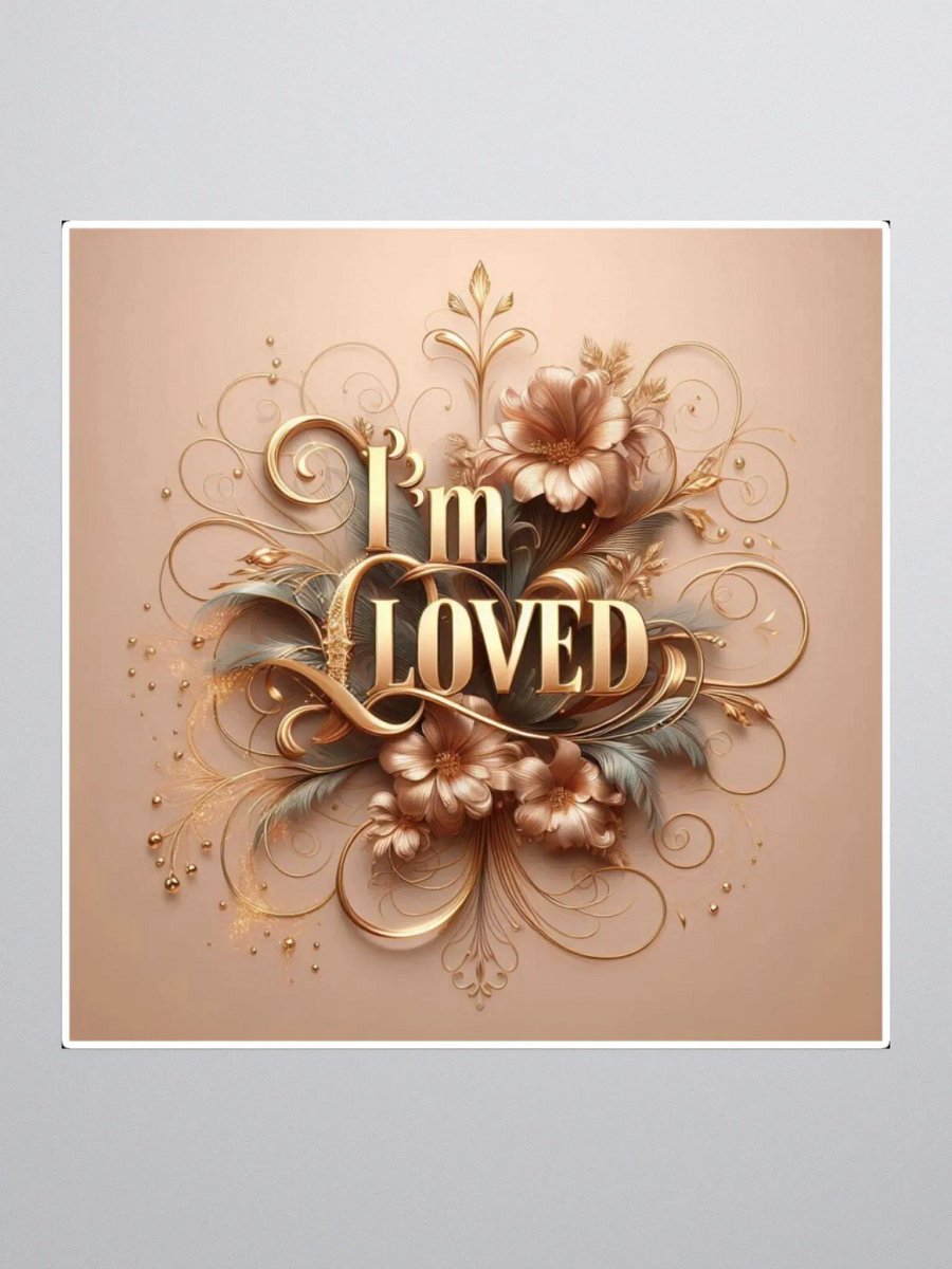 Positive Affirmation Stickers - I'm Loved product image (4)