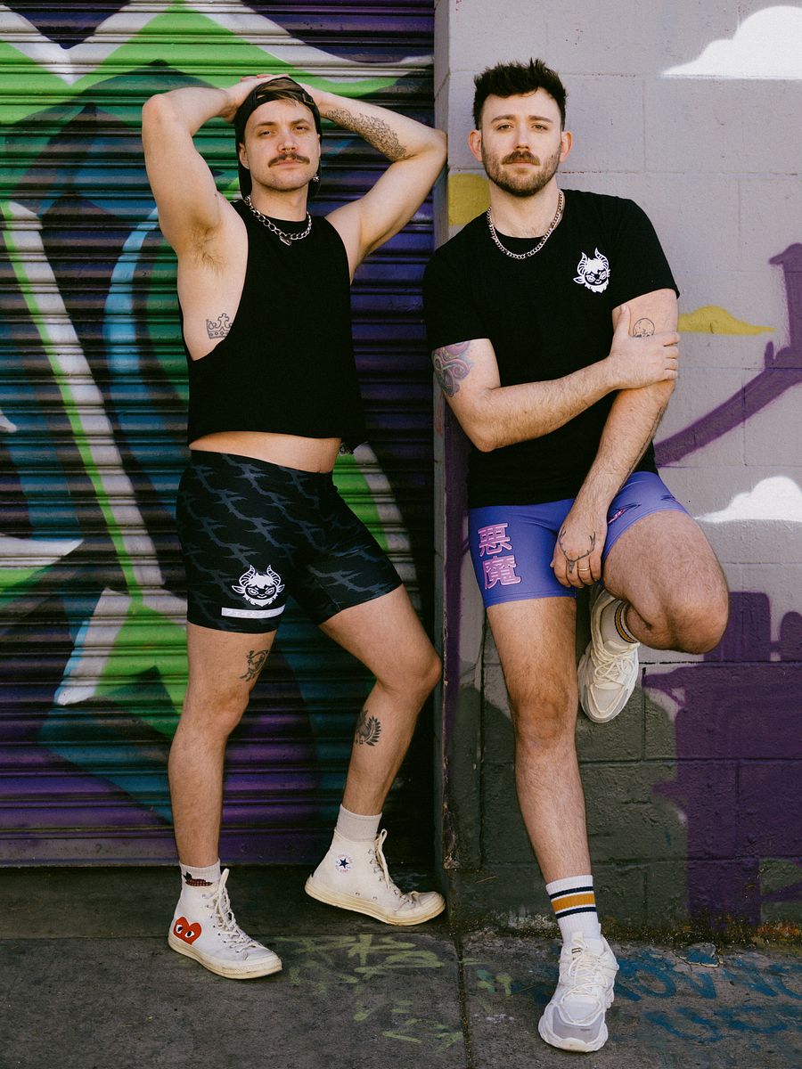 Savage Print Bike Shorts (Unisex) product image (5)