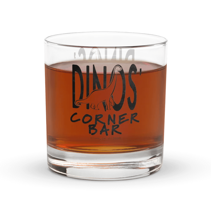Dinos' Corner Bar Whisky Glass product image (8)