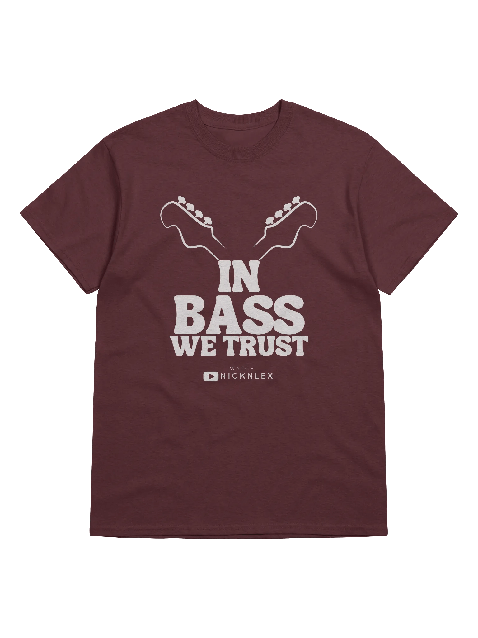 In Bass We Trust - Unisex Heavyweight Tee product image (5)