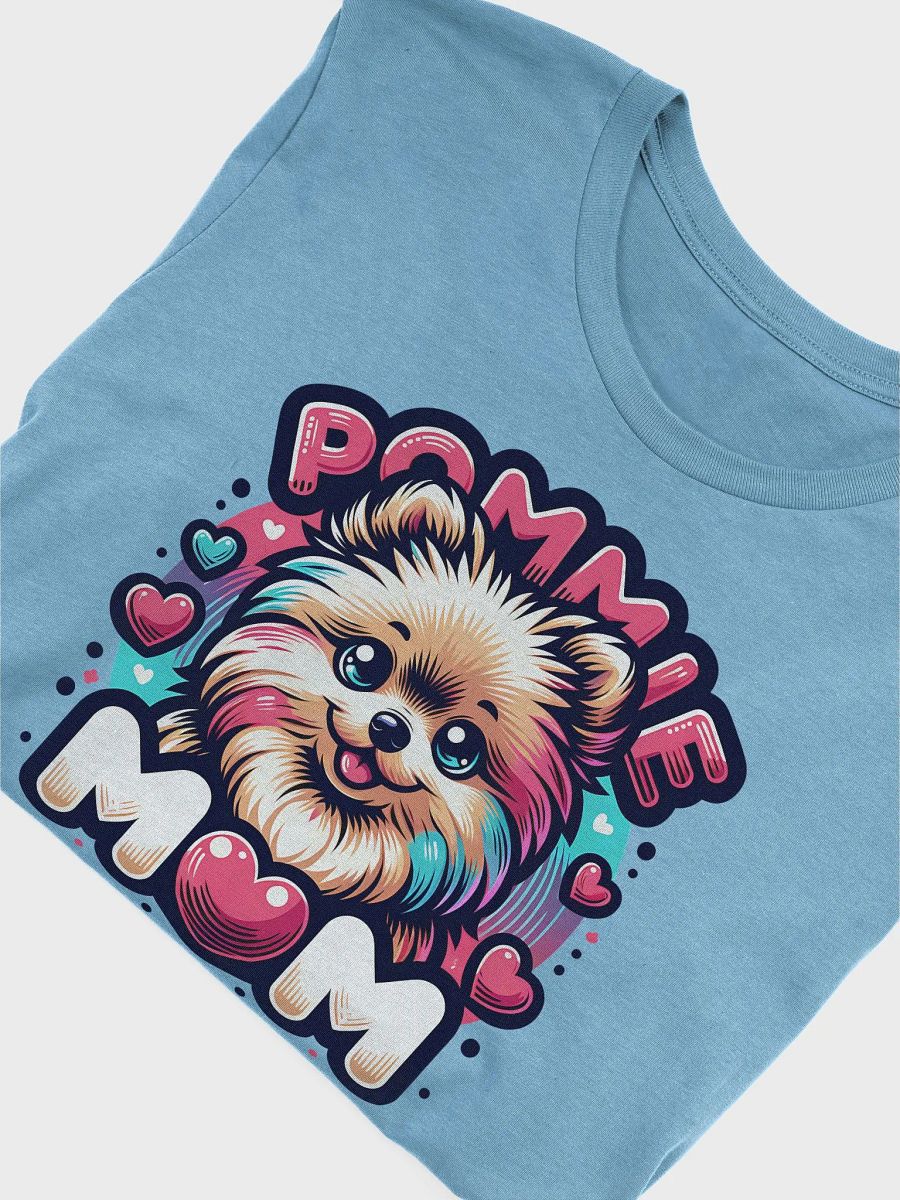 Pommie Mom Design with Colorful Pomeranian and Hearts product image (3)