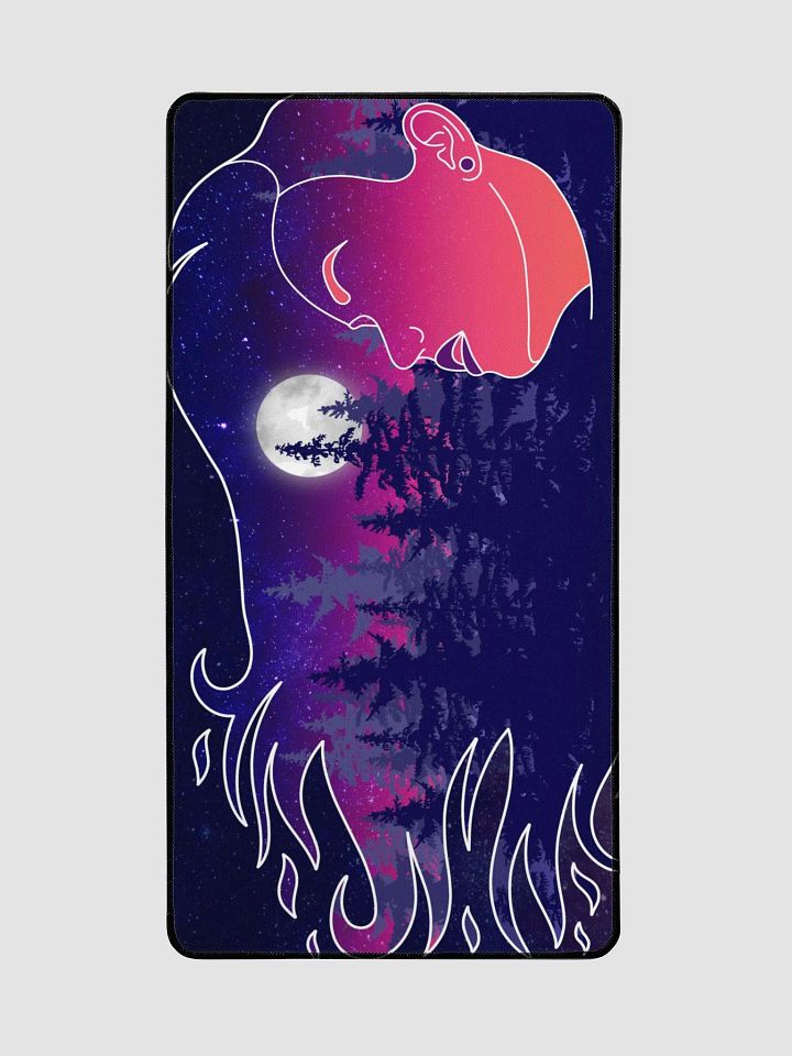 Luminous Night Sky Desk Mat product image (2)