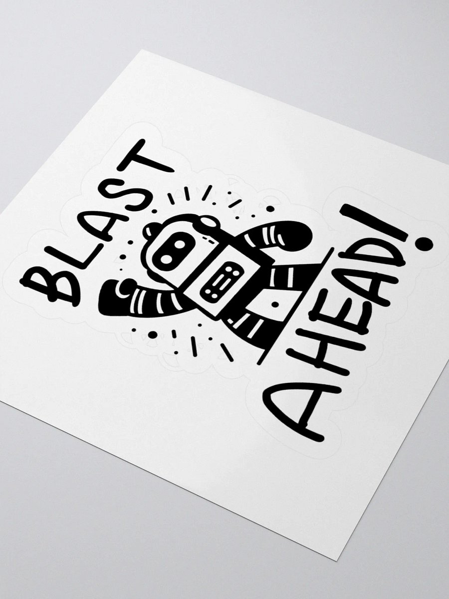 Blast Ahead Kiss Cut Stickers product image (8)
