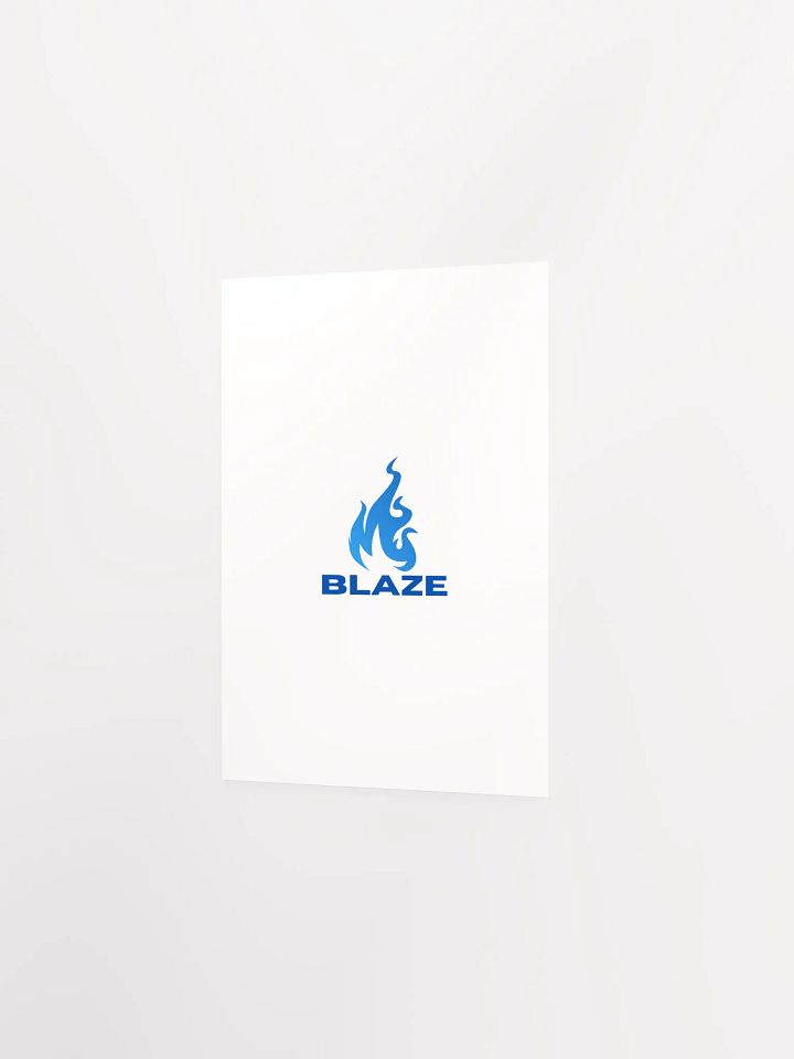 Blaze paper poster product image (4)