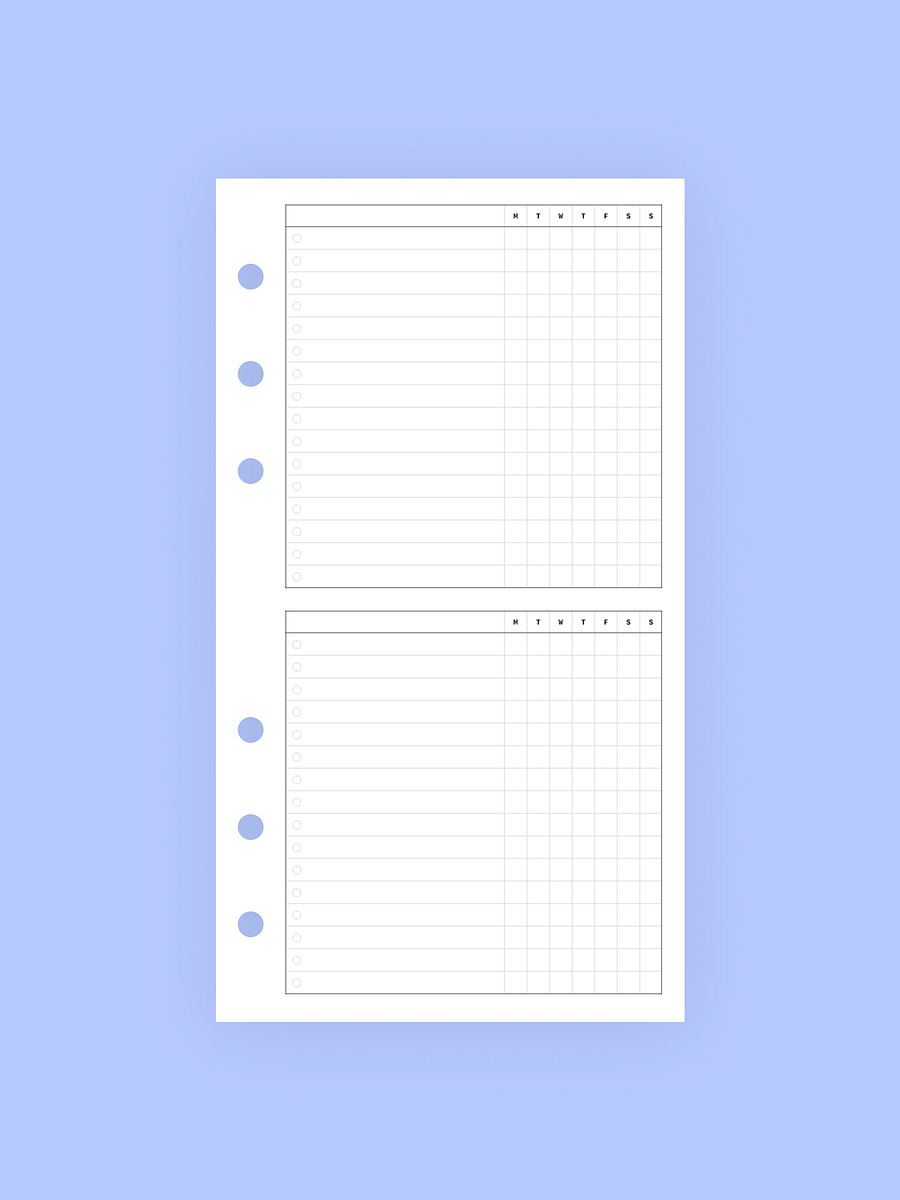 Weekly To Do Inserts FREEBIE product image (1)