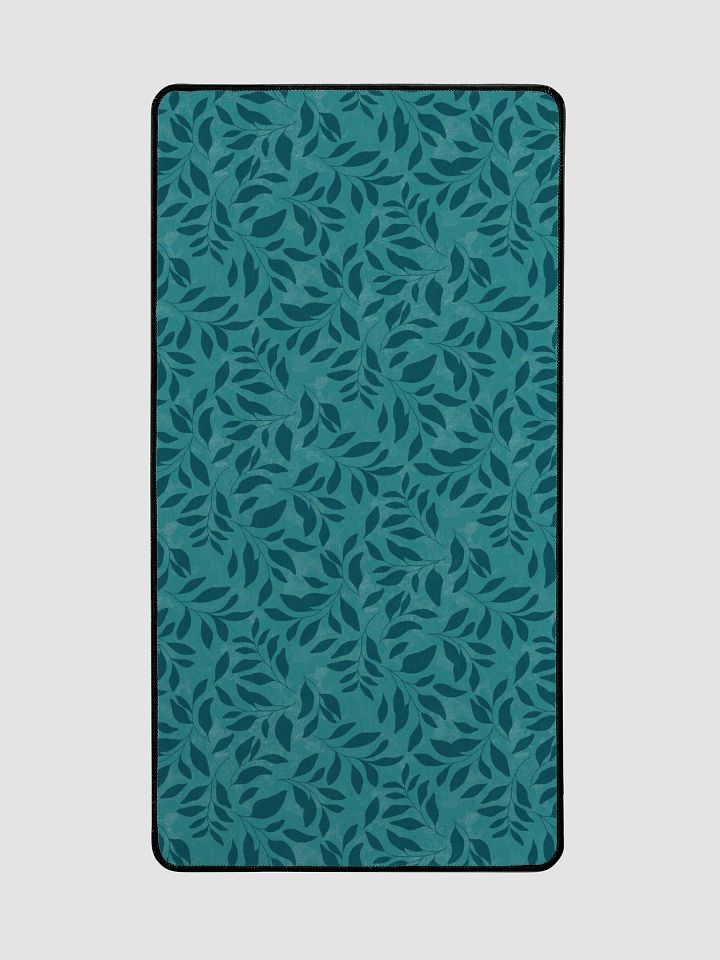 Midnight Foliage Green Desk Mat product image (2)