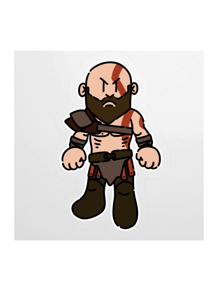 God of War - Kratos Sticker product image (1)
