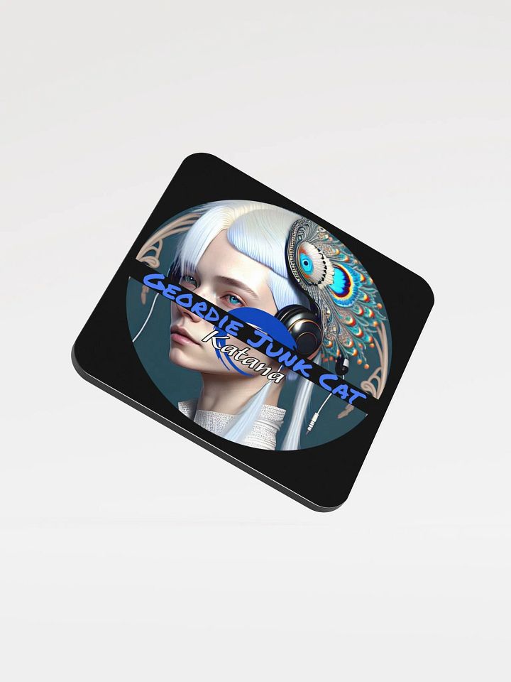 Katana TWO Drink Coaster (3.74″x 3.74″, US and EU SHIPPING) product image (1)