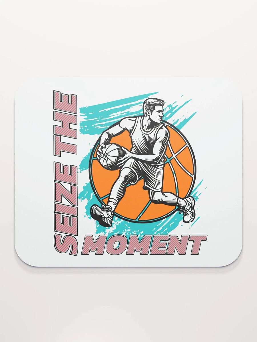 Seize the Moment Basketball Mouse Pad product image (2)