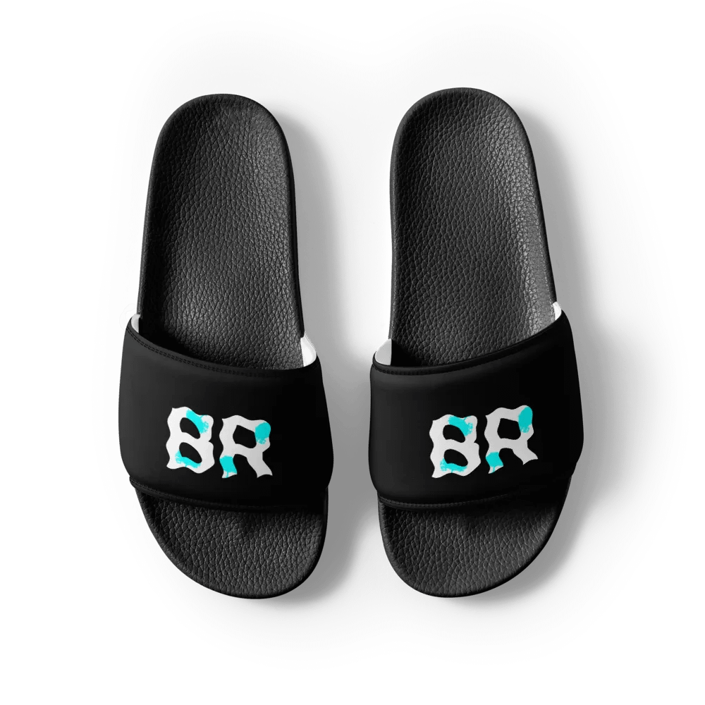 "BR WAVY" SLIDES (BLK) product image (4)