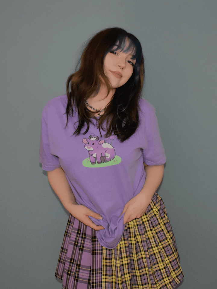 Allium Cow T-shirt product image (1)