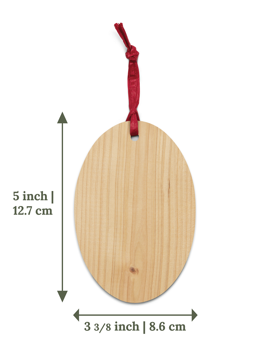 Hihi in Karo Wooden Ornament product image (3)
