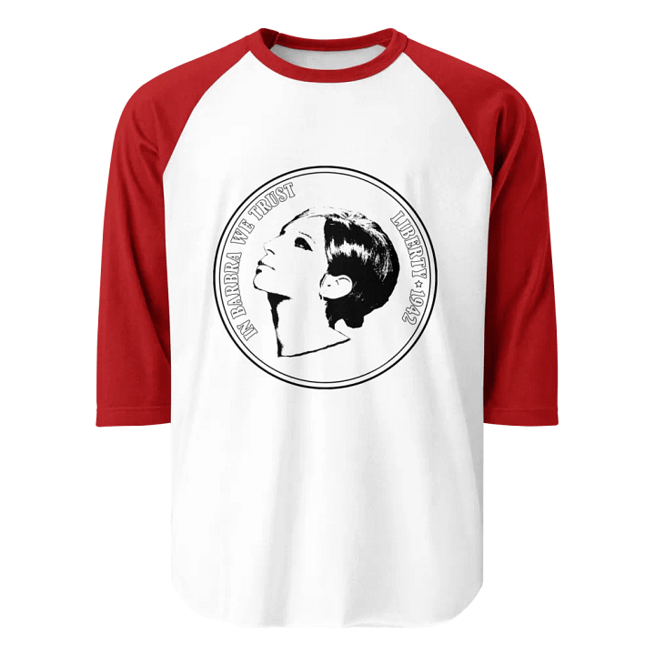 In Barbra We Trust - Midnight Comfort Raglan Tee product image (1)