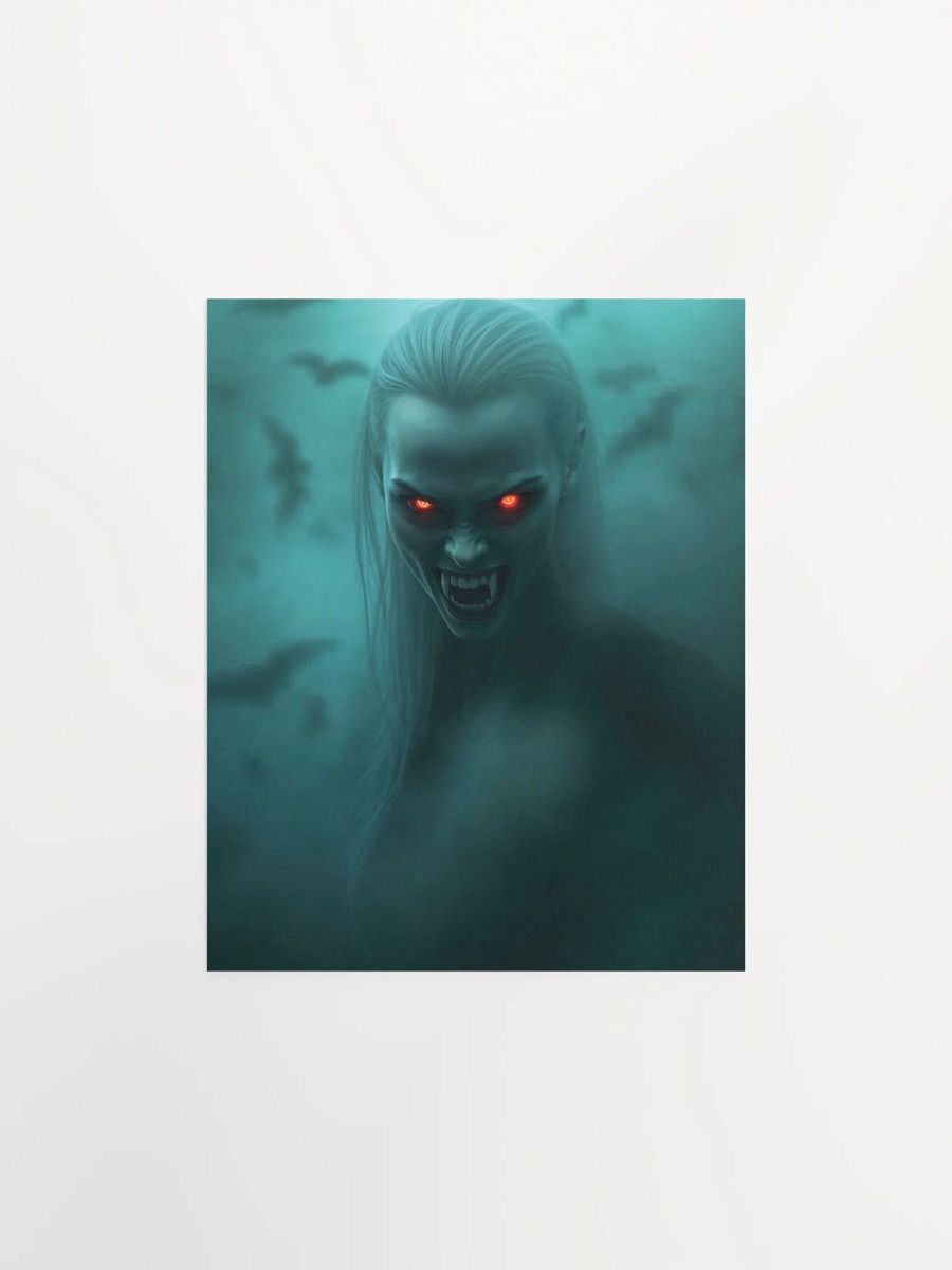 Gothic Vampire Eyes Matte Poster product image (3)