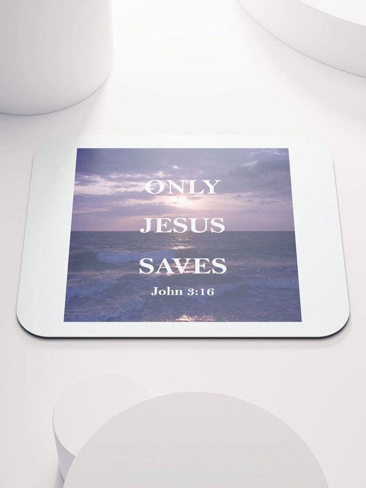 Jesus' Seascape Mouse Pad product image (1)