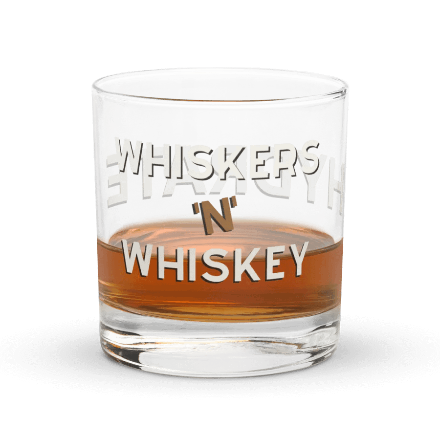 Whiskers 'N Whiskey Rocks Glass product image (4)