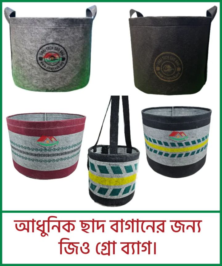 Geo Grow Bag - আধুনিক ছাদ বাগানের জন্য জিও গ্রো ব্যাগ product image (2)