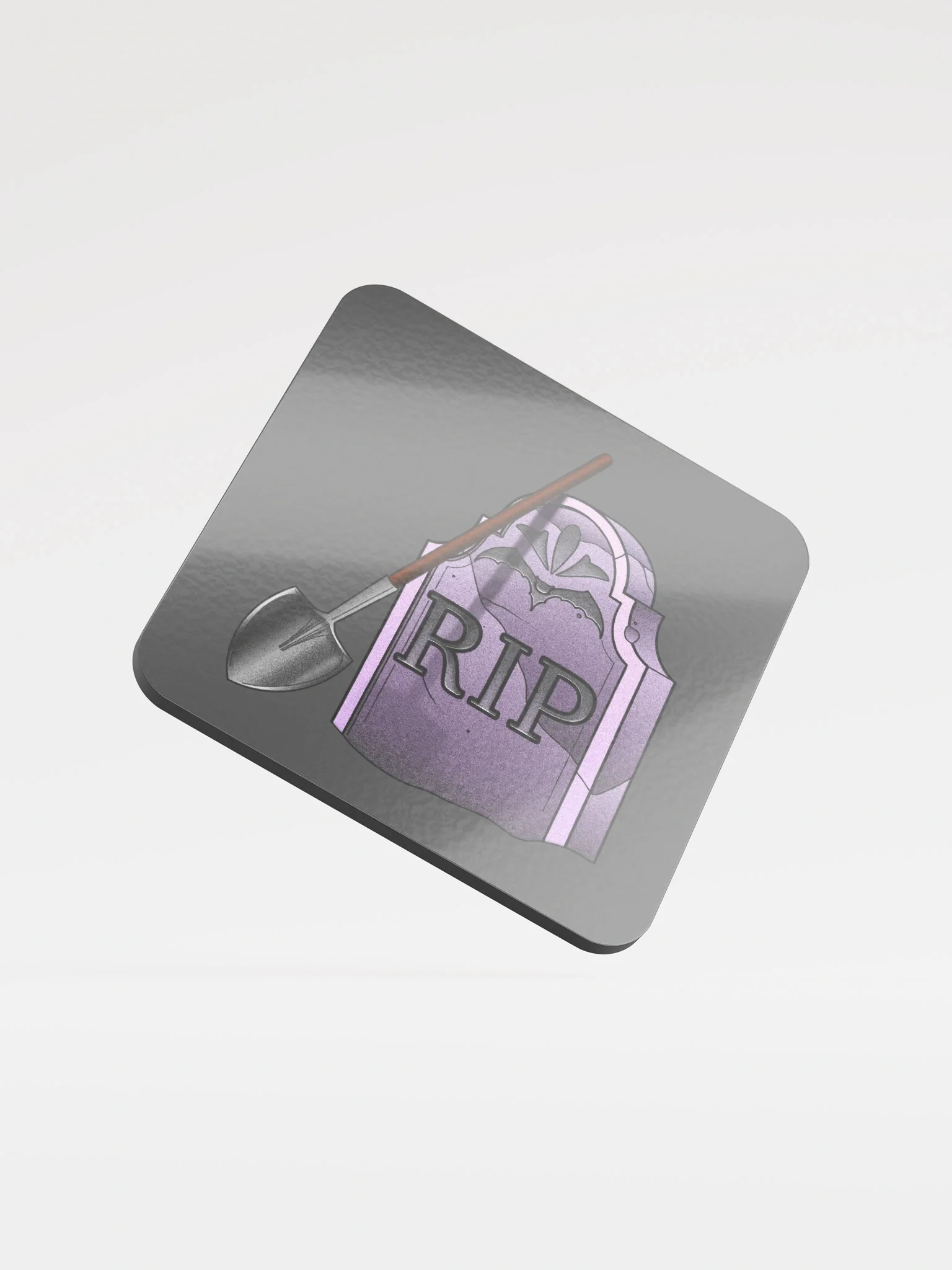 Tombstone - Glossed Cork Coaster product image (1)