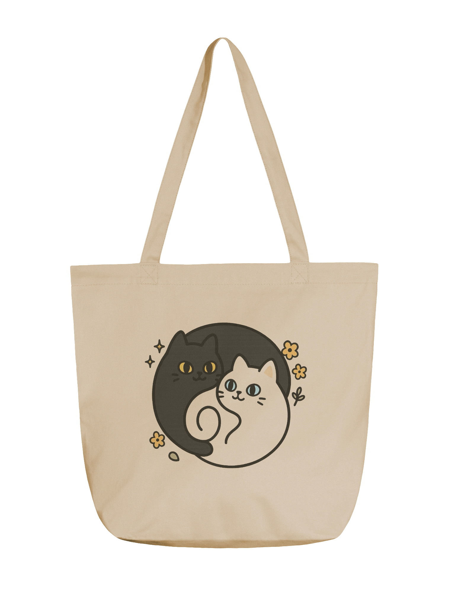 YIN AND YANG ECO-FRIENDLY TOTE BAG product image (1)