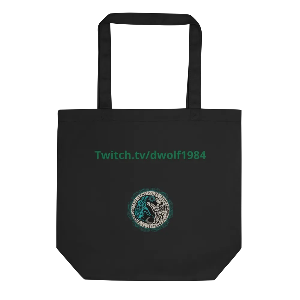 Norse Wolf Rune Eco Tote product image (1)