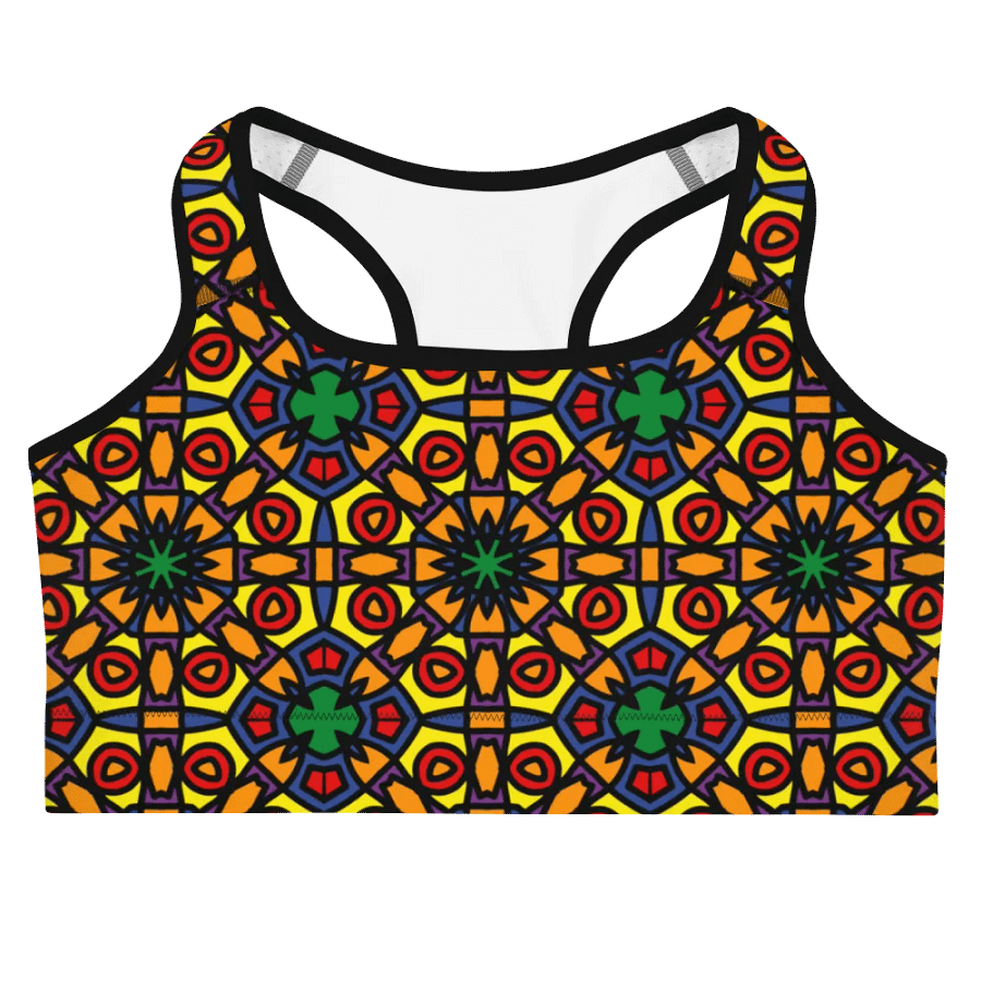 Pride Abstract (1) - Sports Bra product image (3)