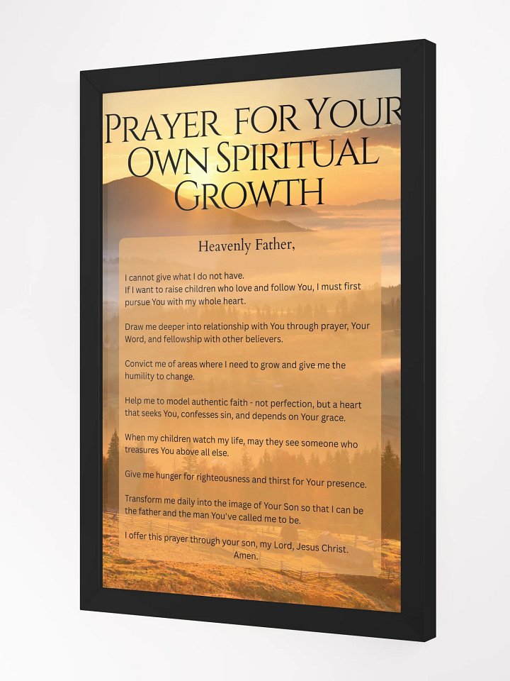 Prayer for your own Spiritual Growth product image (2)