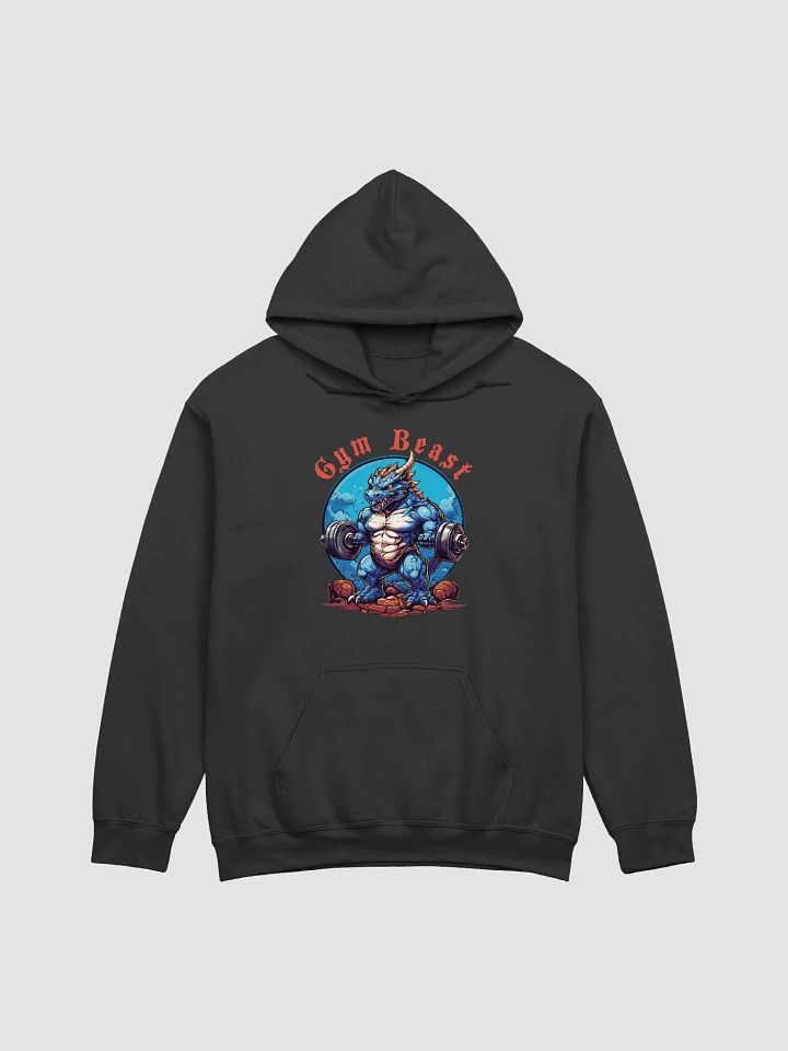 Gym Beast - Strong Muscular Dragon Lifting Weights Gildan Unisex Classic Hoodie – Best Gift for Gym Lovers product image (1)