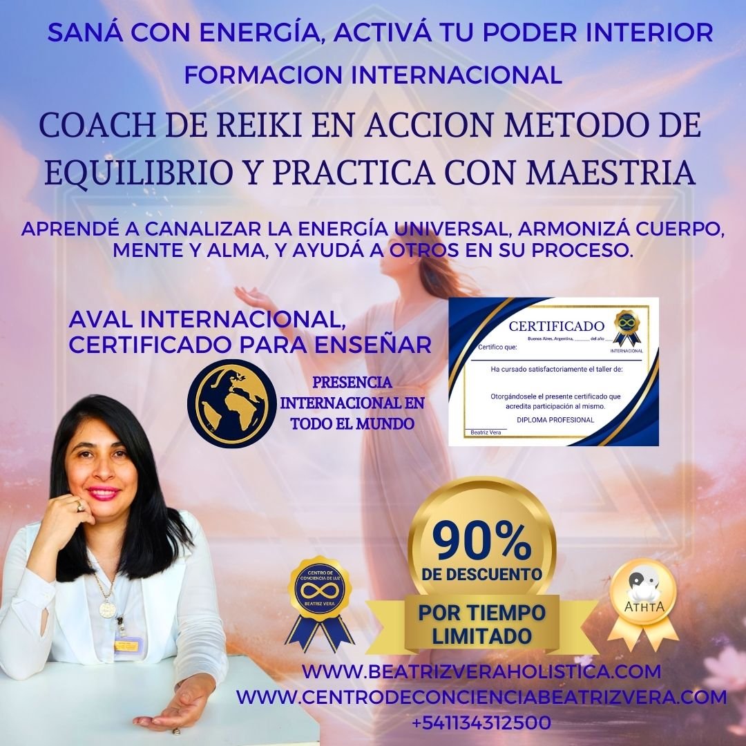 Coach de reiki en acción, método de equilibrio y practica con maestría product image (1)