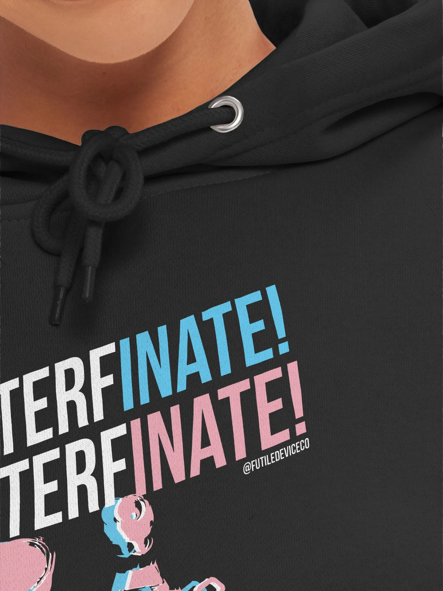FUTILE DEVICE: EXTERFINATE! (PULLOVER HOODIE) product image (7)