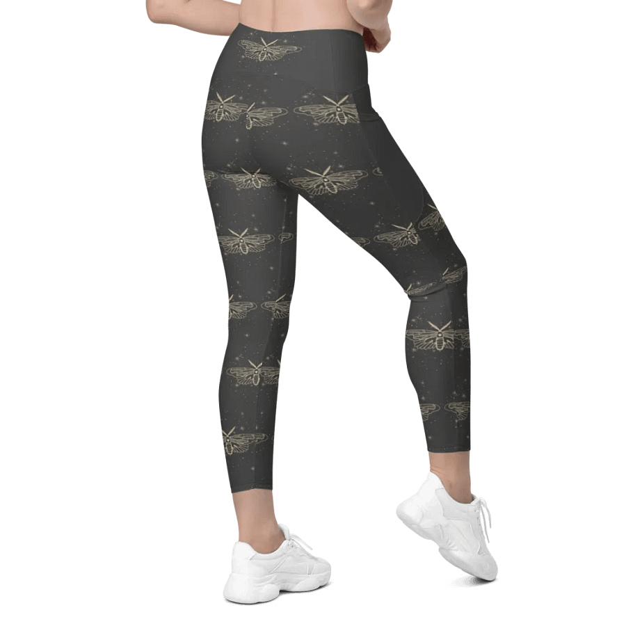 Mystical Moth Dance Leggings product image (9)