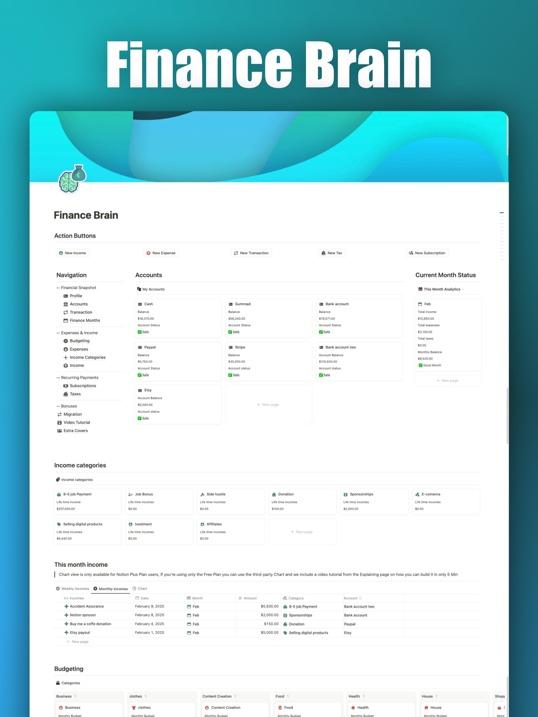 Finance Brain product image (2)