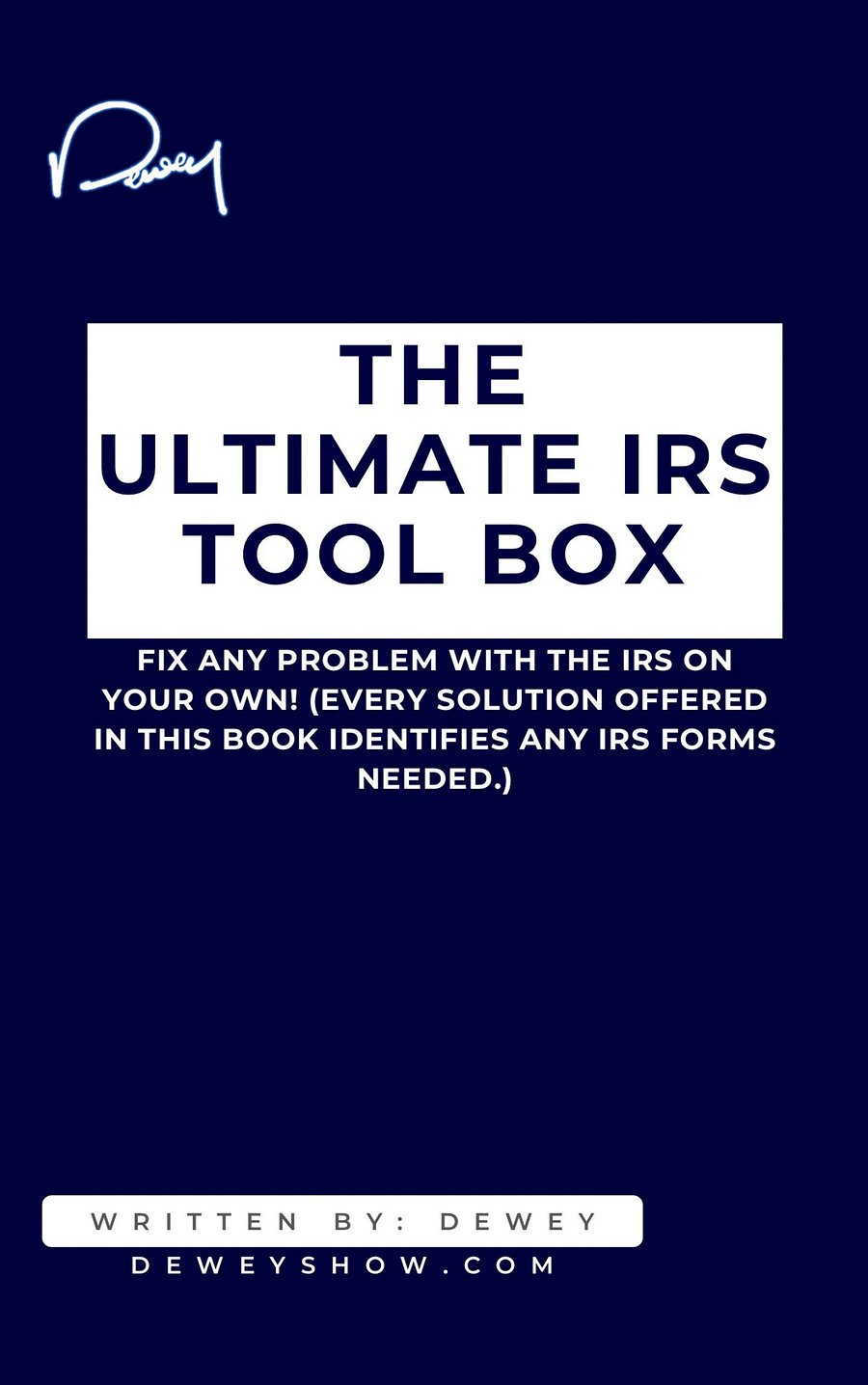 The ultimate IRS toolbox book pdf product image (1)