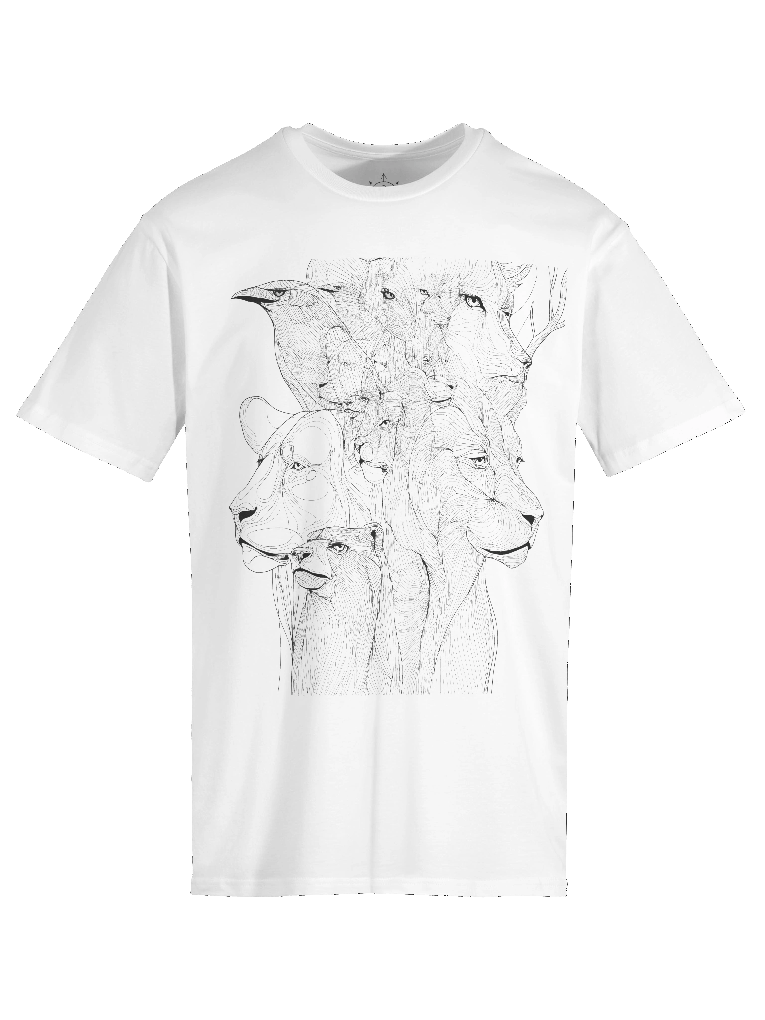 Spirit of the Wild – Animal Line Art Tee product image (9)